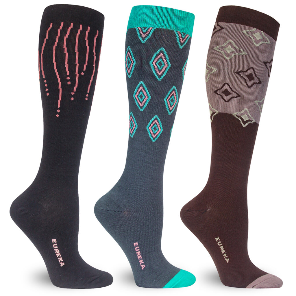 Calcetines de compresión para viajar